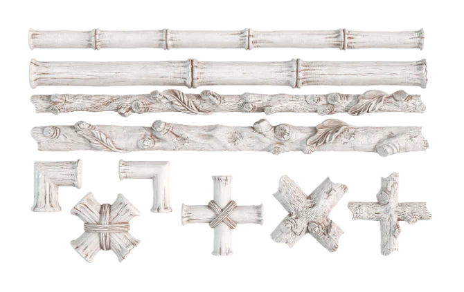 Faux Bois Mould by Iron Orchid Designs IOD