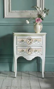 Classical Cameo Paint Inlay by Iron Orchid Designs IOD & Annie Sloan