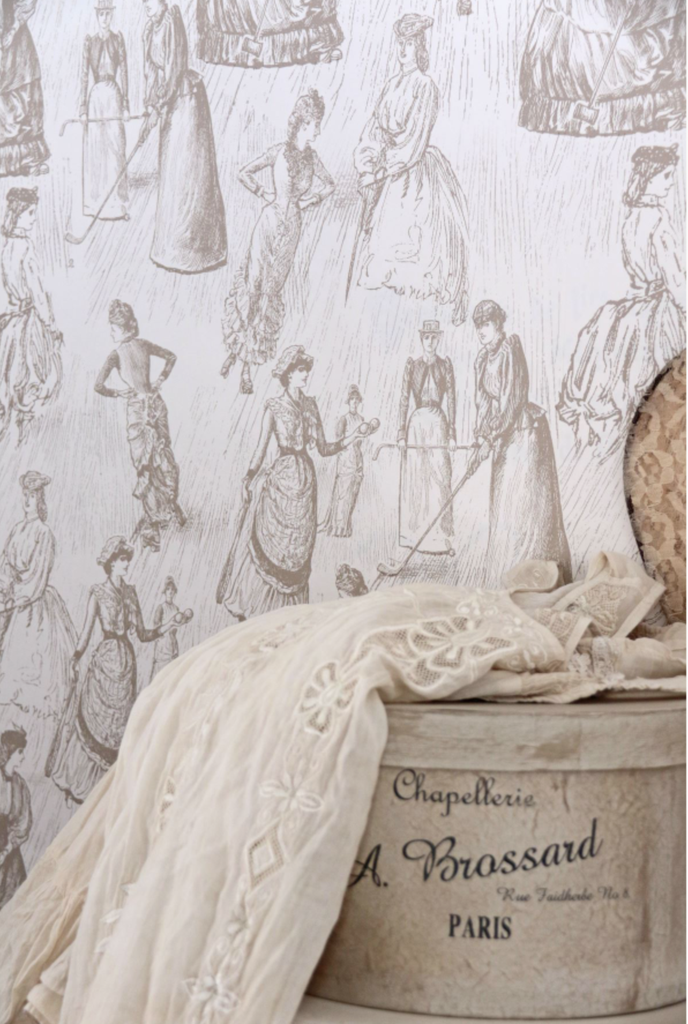 Wallpaper / wall paper - Toile Madame