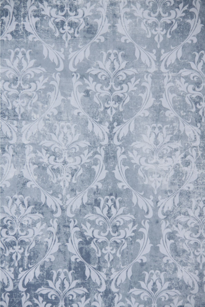 Wallpaper / wall paper - Blue Faded Pattern