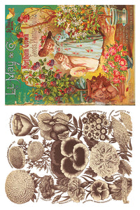 Seed Catalogue Transfer by Iron Orchid Designs IOD