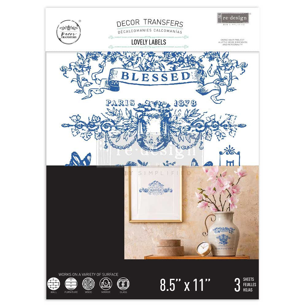 Lovely Labels  Decor Transfer by Redesign by Prima