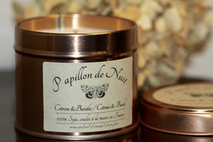 Soy Candle - Citrus & Basil