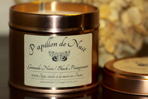 Soy Candle - Black Pomegranate