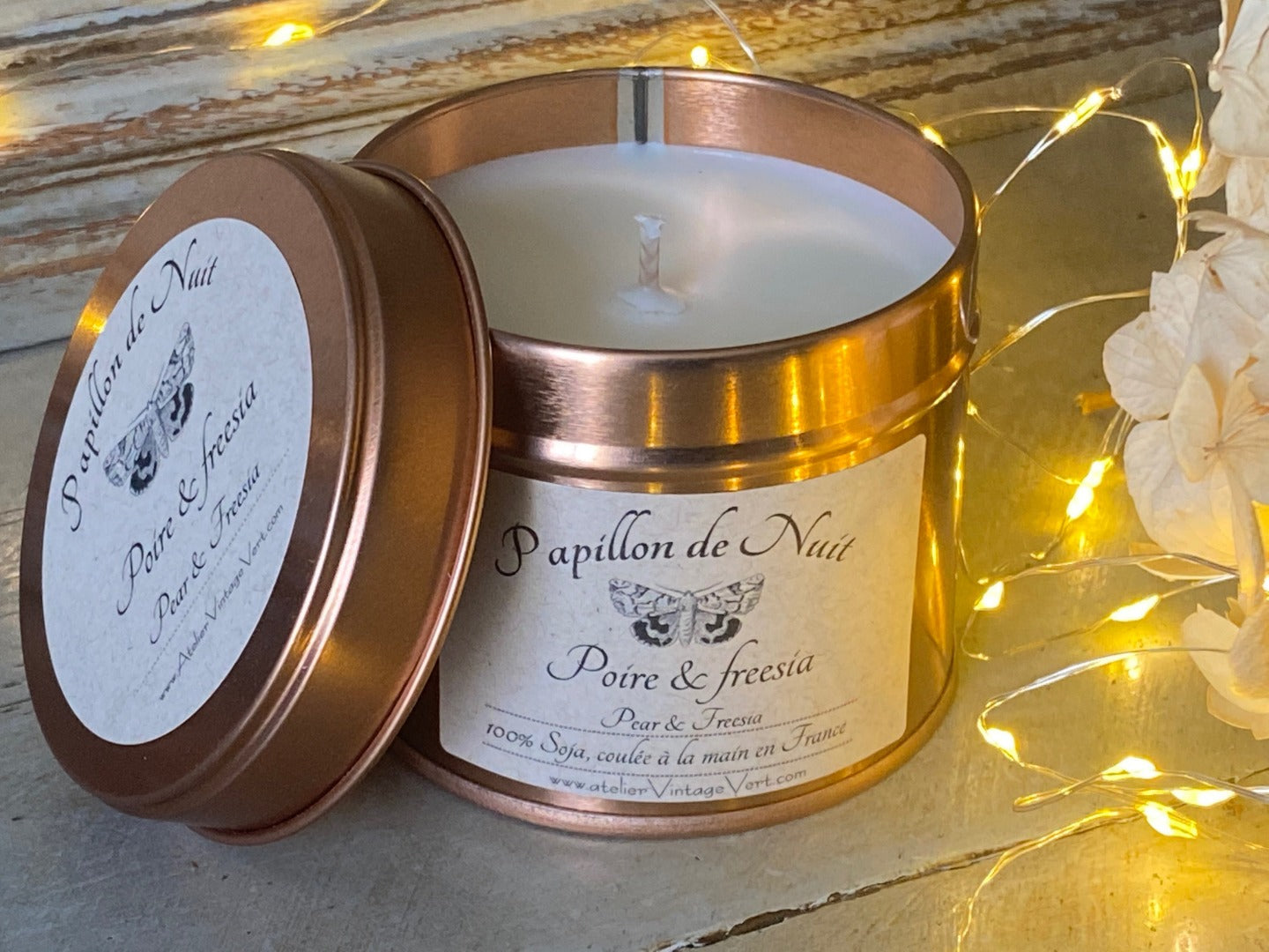 Soy Candle - Pear & Freesia