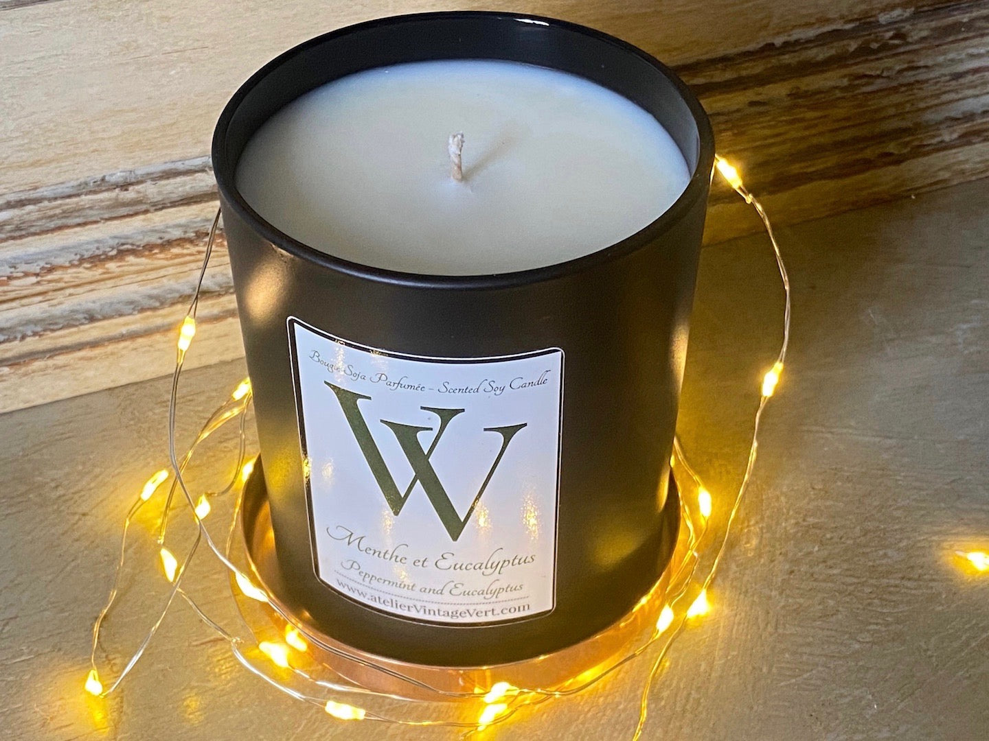 Soy Candle - Peppermint & Eucalyptus