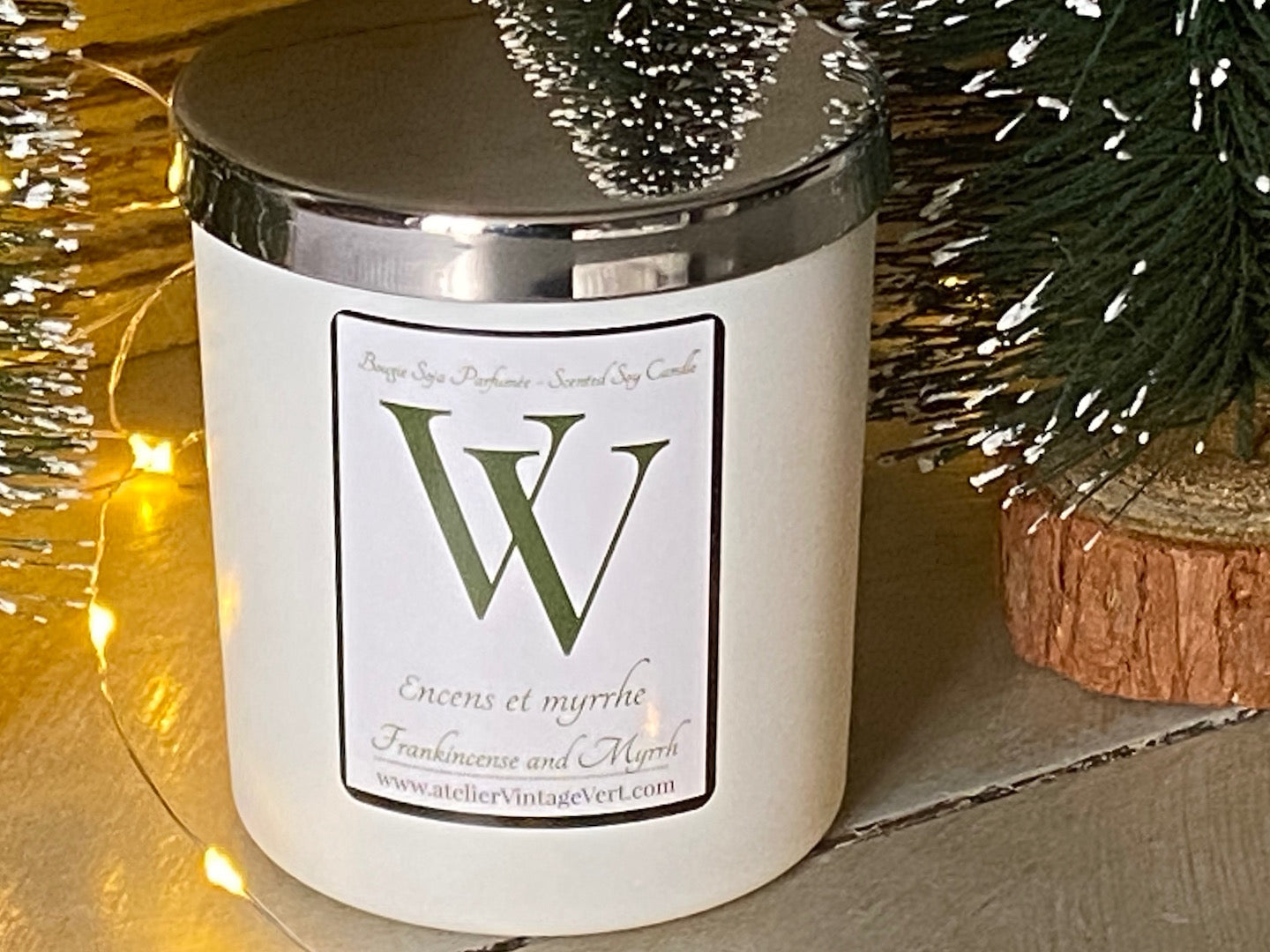 Soy Candle - Frankincense & Myrrh