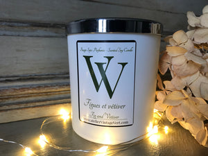 Soy Candle - Fig & Vetiver