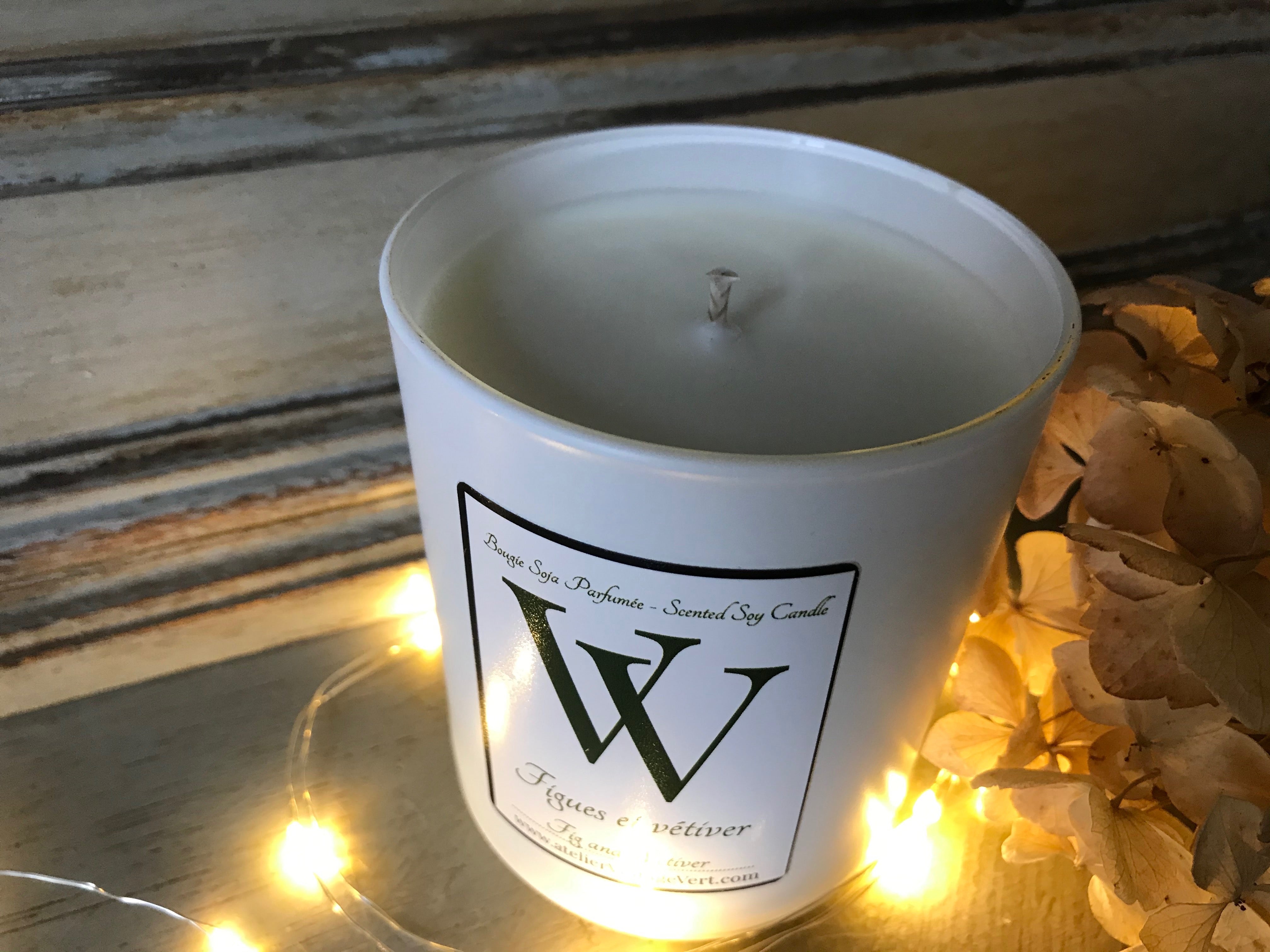 Soy Candle - Fig & Vetiver