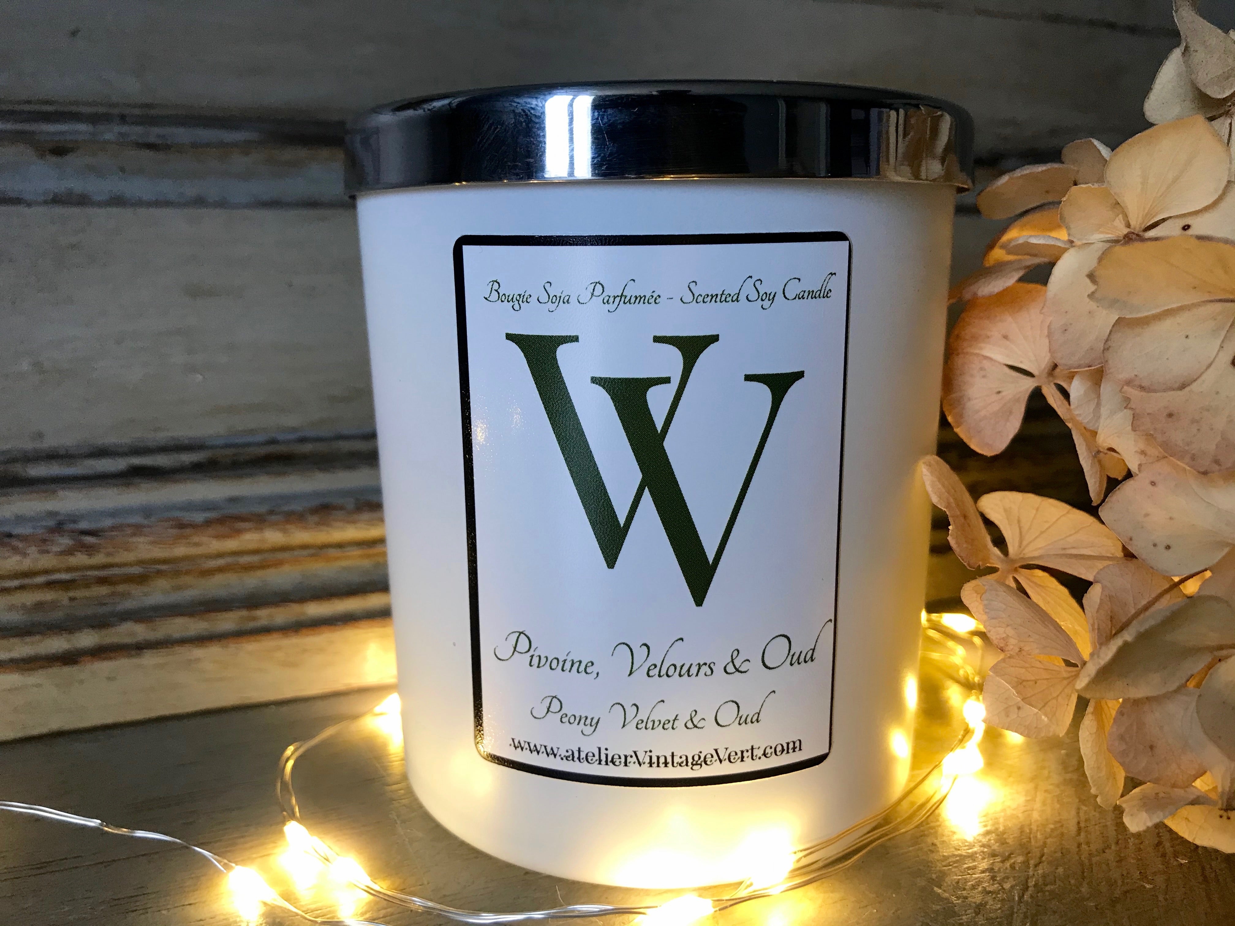 Soy Candle - Peony & Oud