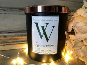 Soy Candle - Fig & Vetiver