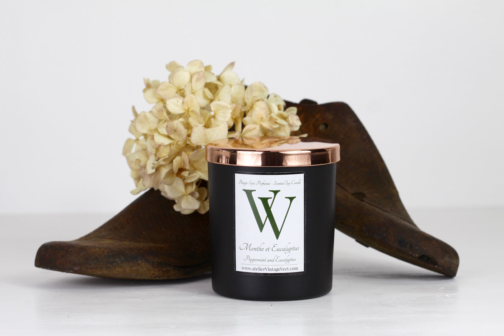 Soy Candle - Peppermint & Eucalyptus