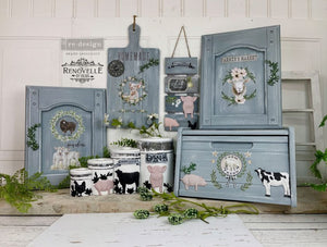 Farm Animals  Decor Mould by Redesign with Prima