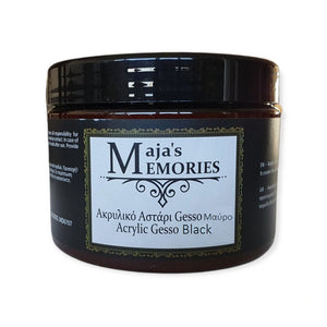 Maja's Memories Black Gesso 300ml