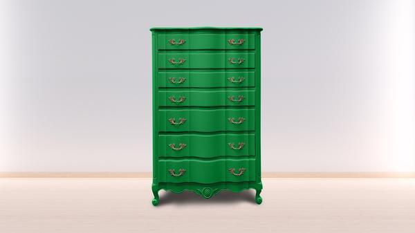 Bright Green - Vintage-Vintage-Autentico Paint Online