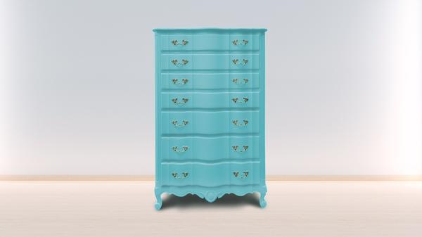 Bright Turquoise - Vintage-Vintage-Autentico Paint Online