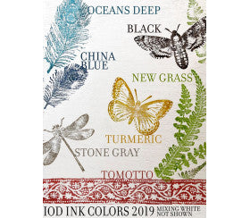 Black Ink Iron Orchid Designs IOD