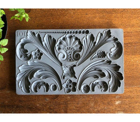 Acanthus Scroll Silicone Mould by Iron Orchid Designs