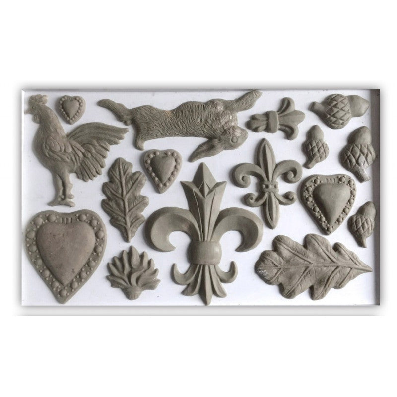 Decorative Mould, Fleur De Lis, Iron Orchid Designs