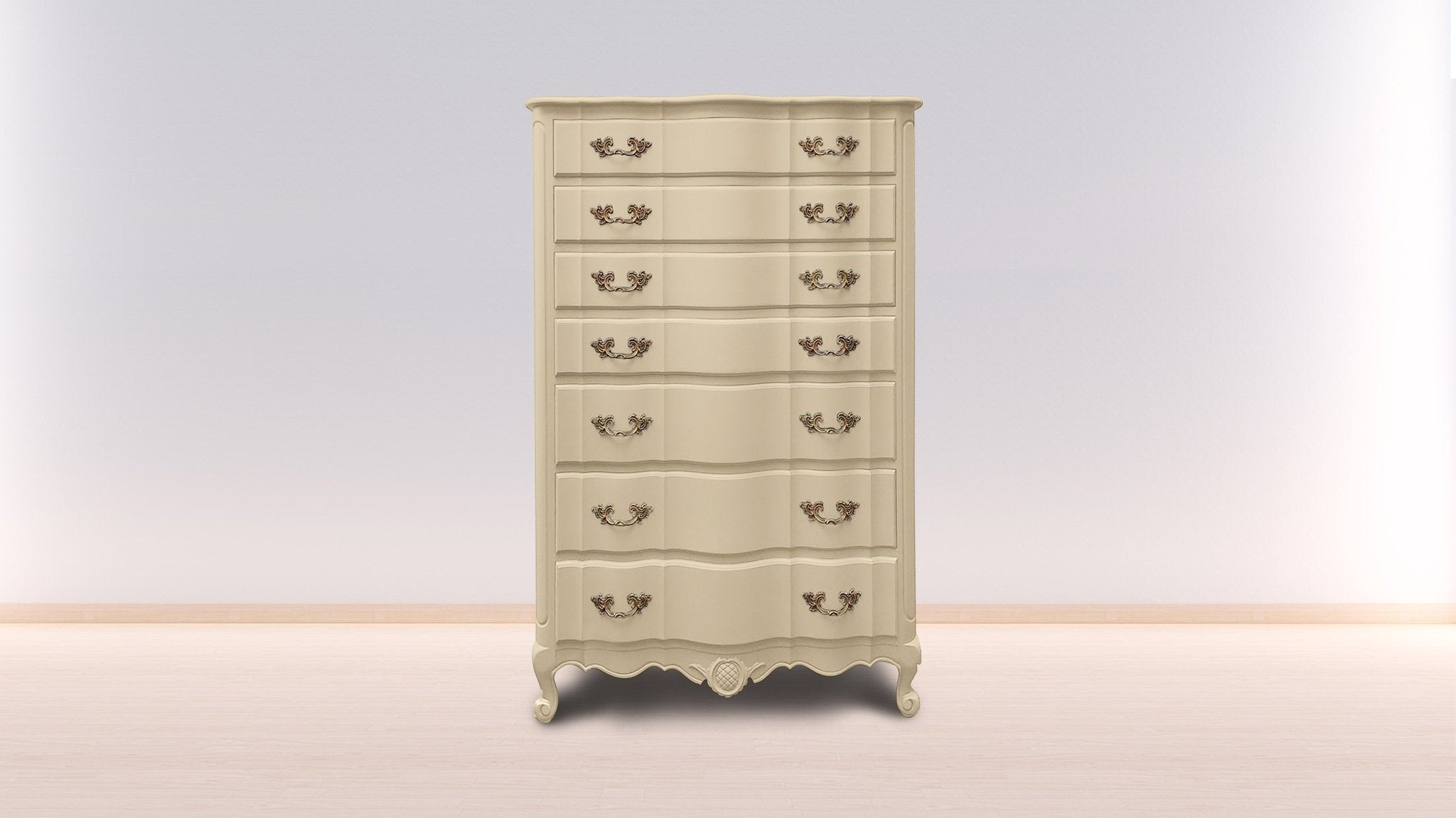 Rose White - Vintage-Vintage-Autentico Paint Online